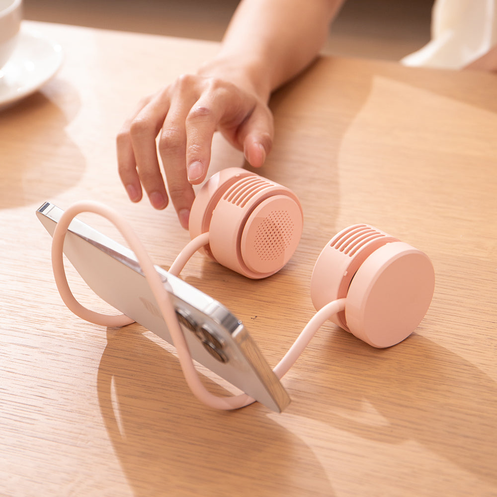 Wiederaufladbarer Nackenventilator